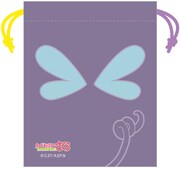 「カードキャプターさくら クリアカード編 リバーシブル巾着」より「ケロちゃん＆スッピー」の内側。