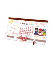 「卓上アクリル万年カレンダー」