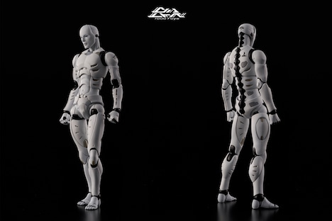 「1/12 合成人間 初号試験型イ」※フィギュアは開発中のもの。