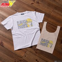 カトルのTシャツとショッピングバッグ。
