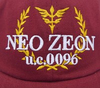 「ネオ・ジオン 刺繍キャップ」