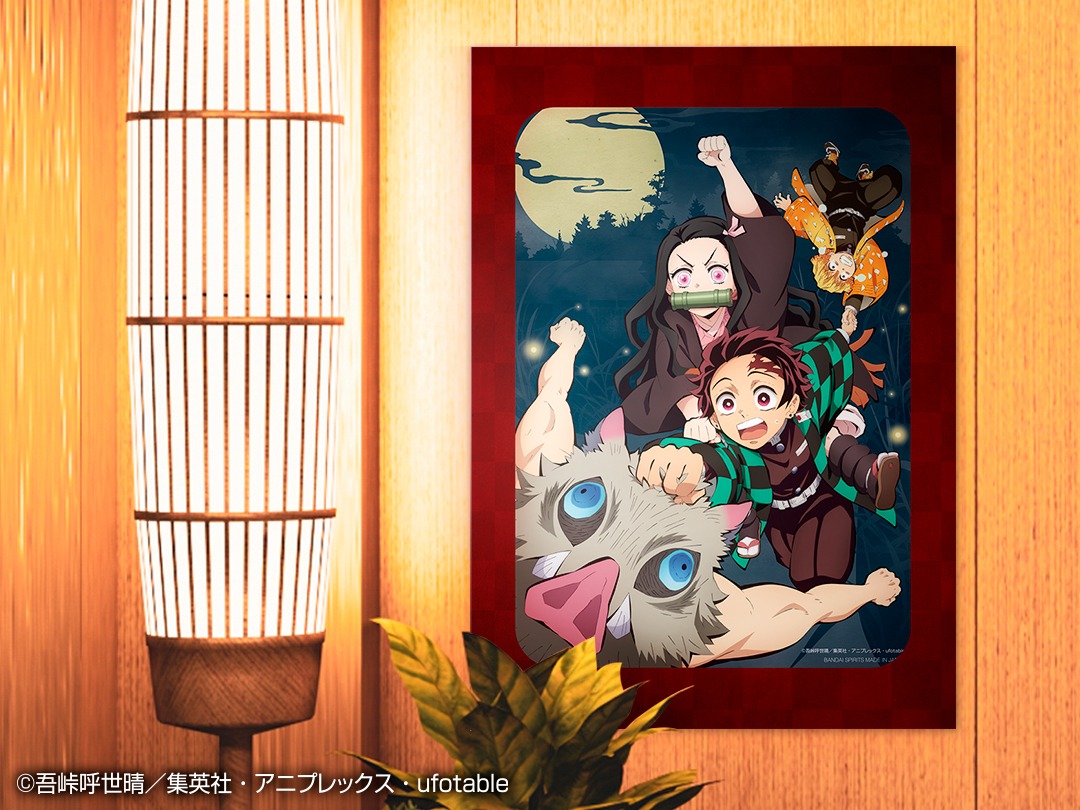E賞「オリジナルイラスト台紙付ミニポスター」イメージ。