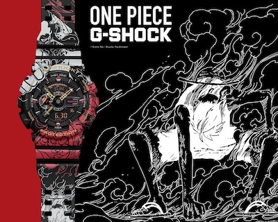 「G-SHOCK×ONE PIECE」のビジュアル。