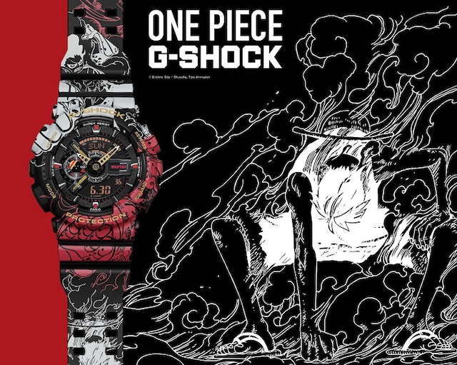 「G-SHOCK×ONE PIECE」のビジュアル。