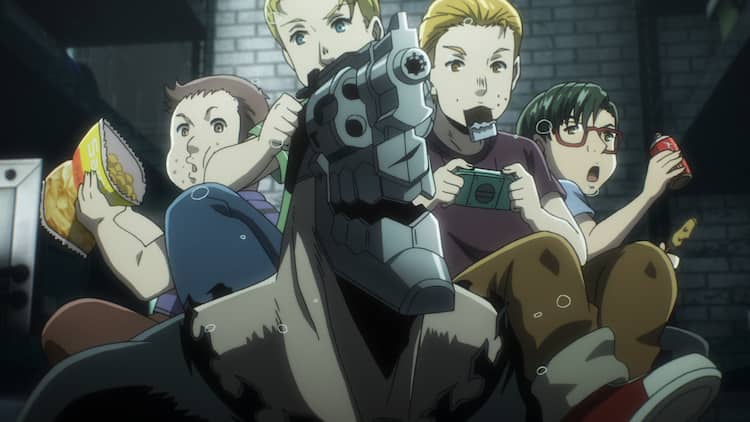 ノー ガンズ ライフ 第2期は7月9日から 最新話で鉄朗とクリスが人質に コミックナタリー