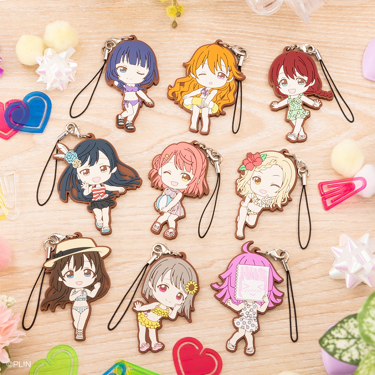 「虹ヶ咲ラバーストラップ賞：ラバーストラップ」