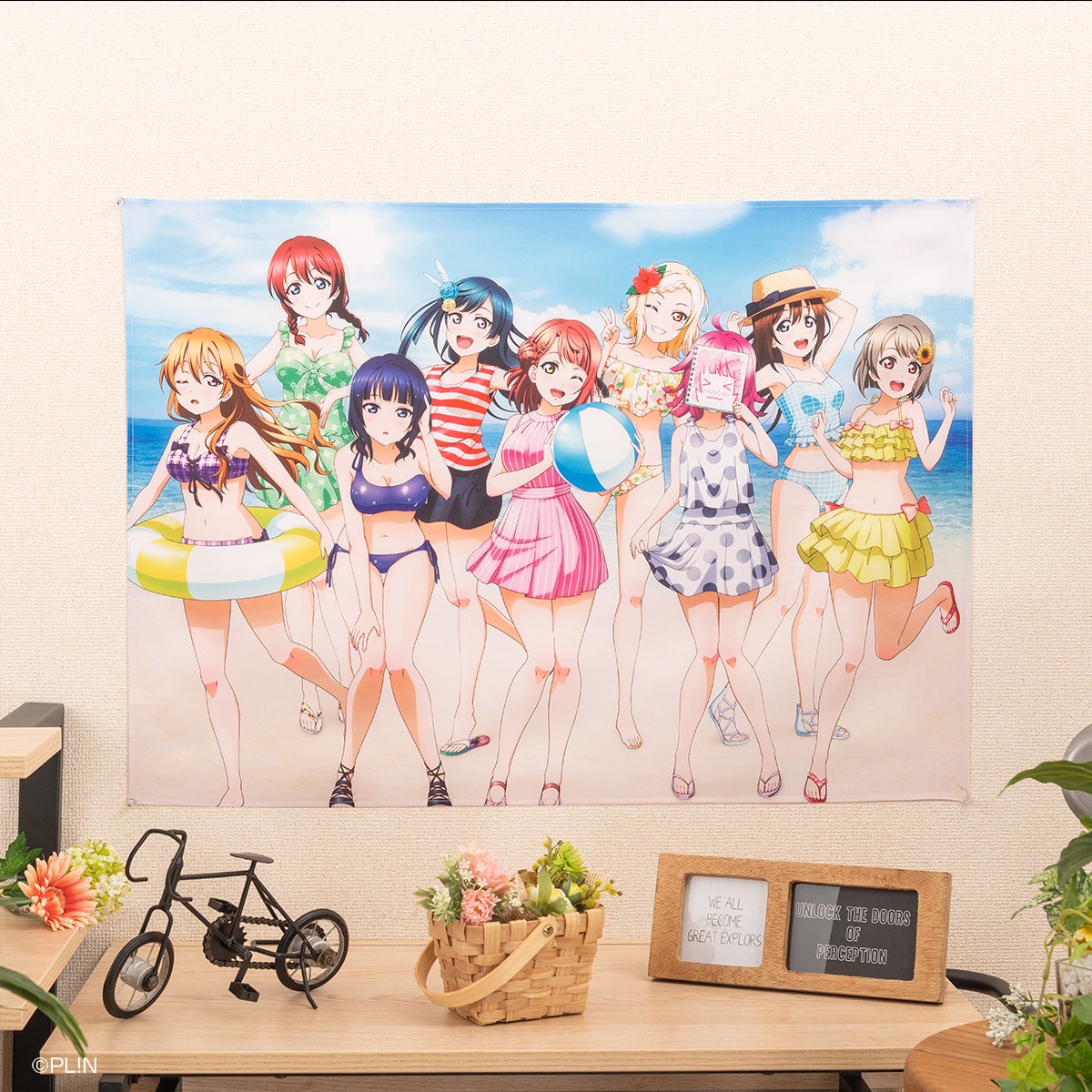 「虹ヶ咲ラストワン賞：虹ヶ咲学園スクールアイドル同好会ビジュアルクロス」