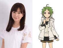 シルフィエット役の茅野愛衣。