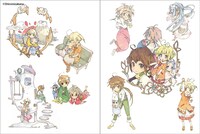 「-白身魚 自選イラスト集- 真昼の月」のイメージ。