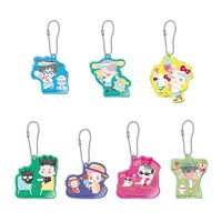 ランダムで配布される全7種のアクリルキーホルダー。