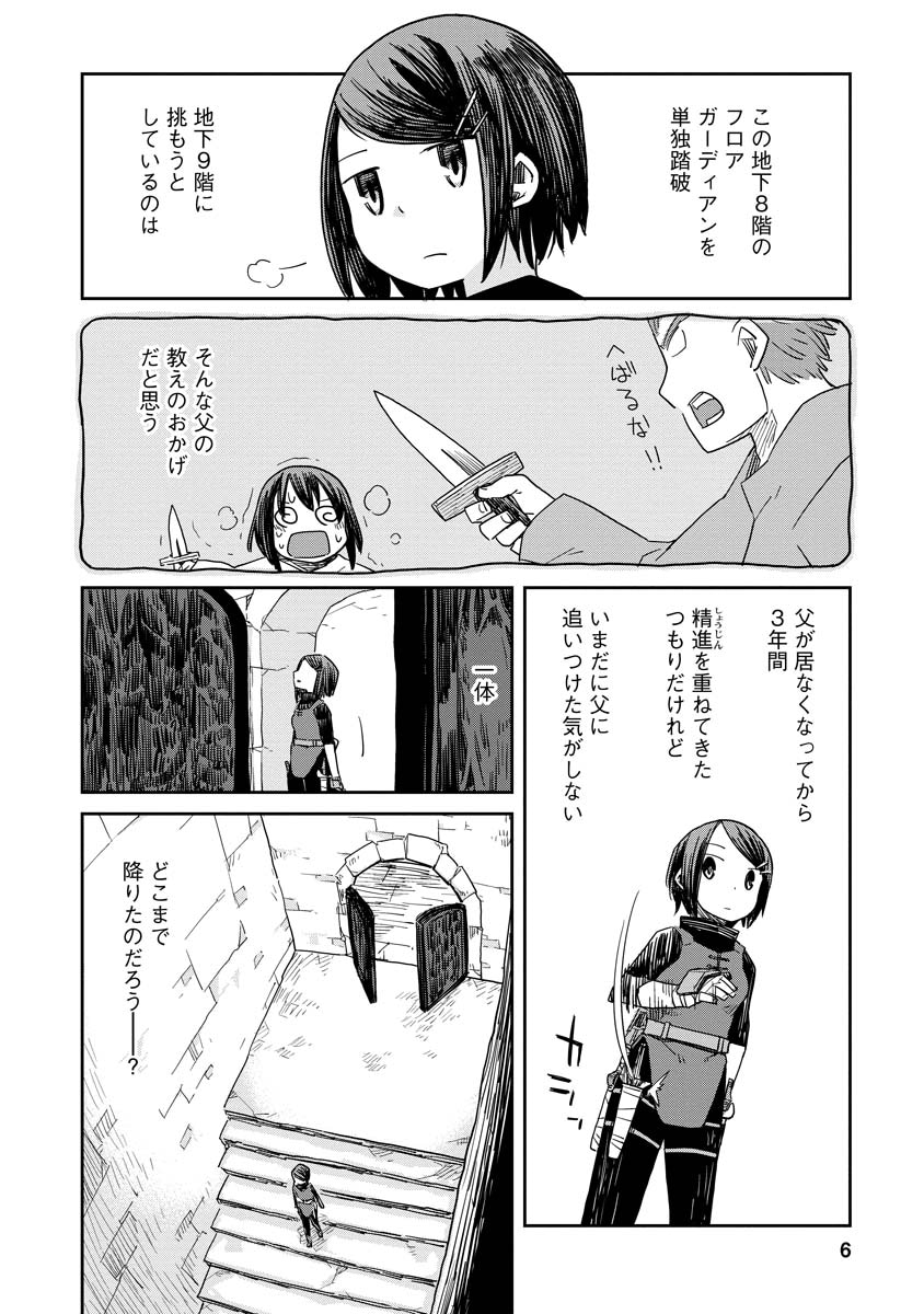 「ダンジョンの中のひと」より。