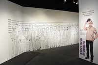 キャラクターの等身大身長表。