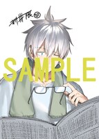 一般書店で配布されるイラストカードの絵柄。