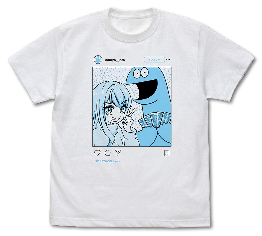 「ギャルと恐竜 Tシャツ」