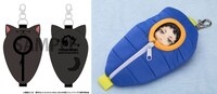 「ねんどろいど 芥川龍之介 ヱアポートVer.」の「おでかけポーチ 寝袋」の使用イメージ。