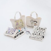 「ちびまる子ちゃん」×3COINS、さくら家と3年4組の面々のポーチなど全39アイテム