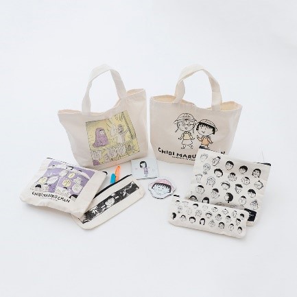 「ちびまる子ちゃん」と3COINSのコラボアイテム。