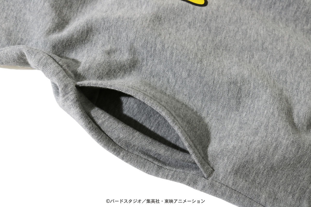 アニメ「ドラゴンボールZ」をモチーフにしたフーディ。