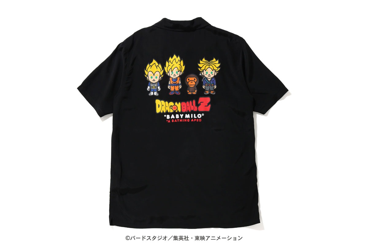 アニメ「ドラゴンボールZ」をモチーフにしたシャツ。