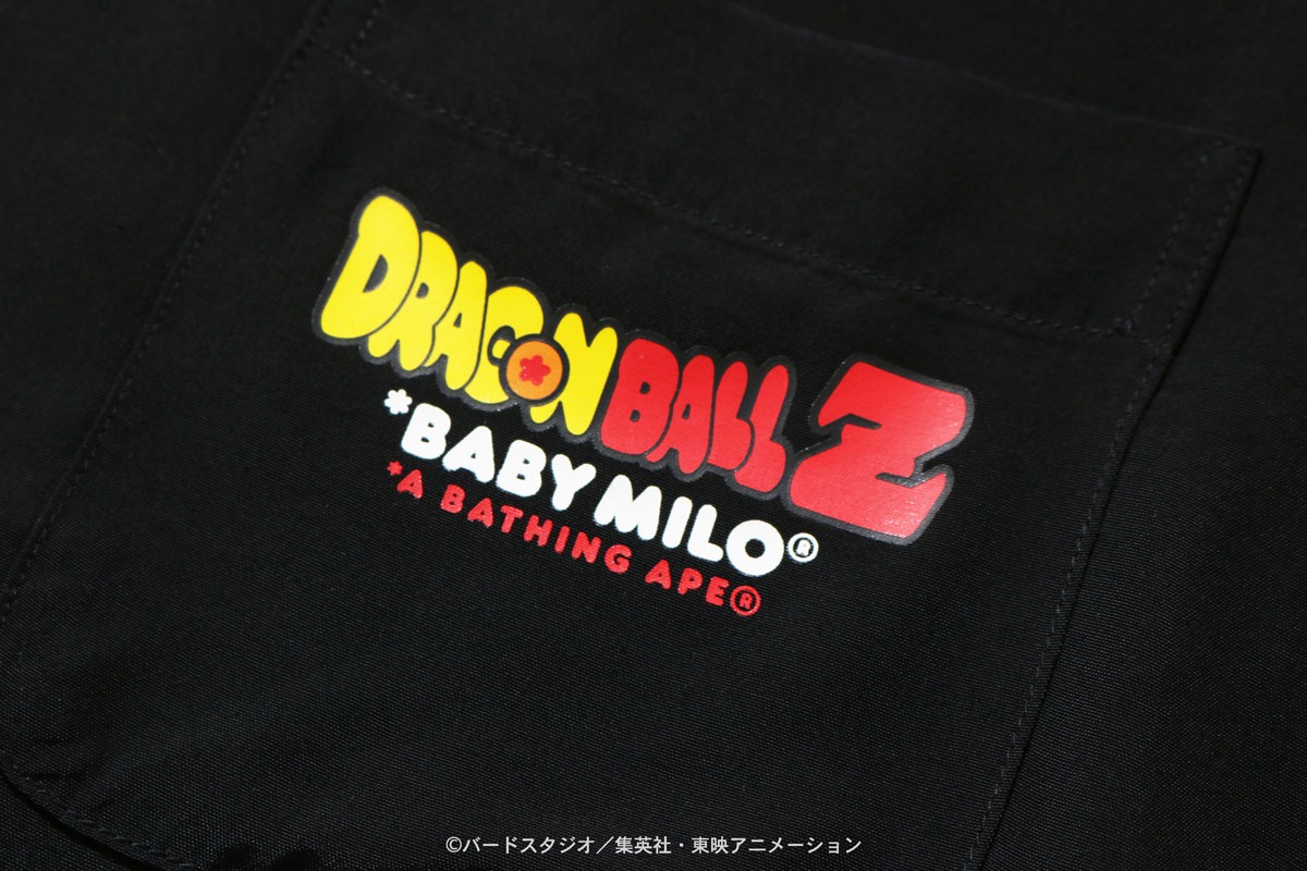 アニメ「ドラゴンボールZ」をモチーフにしたシャツ。