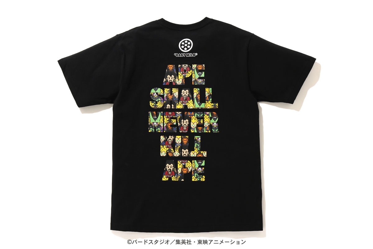 アニメ「ドラゴンボールZ」をモチーフにしたTシャツ。