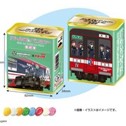 「ガルパン 最終章」鹿島臨海鉄道の制服着たあんこうチームのドロップ缶