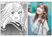 左から白百合さま、長江里加。