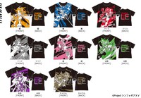 キャラクターTシャツ（全8種）