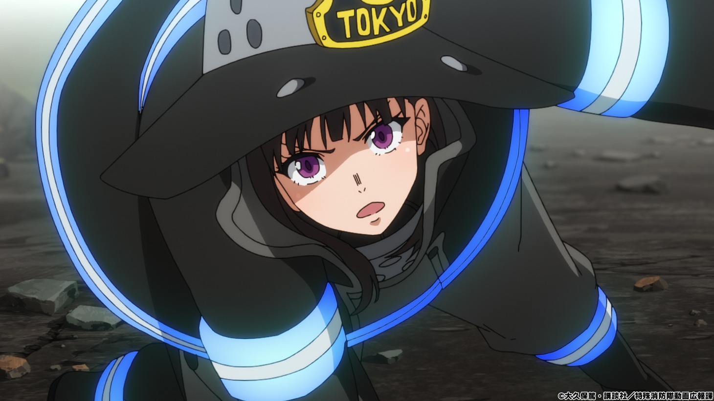 「第壱話『消防官の戦い』」の場面カット。