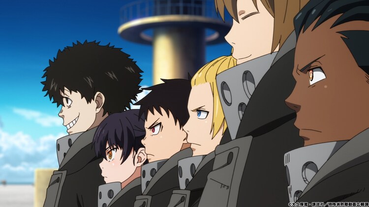 Desde el segundo PV del anime de televisión "Flame Flame Fire Fighter Vol. 2".