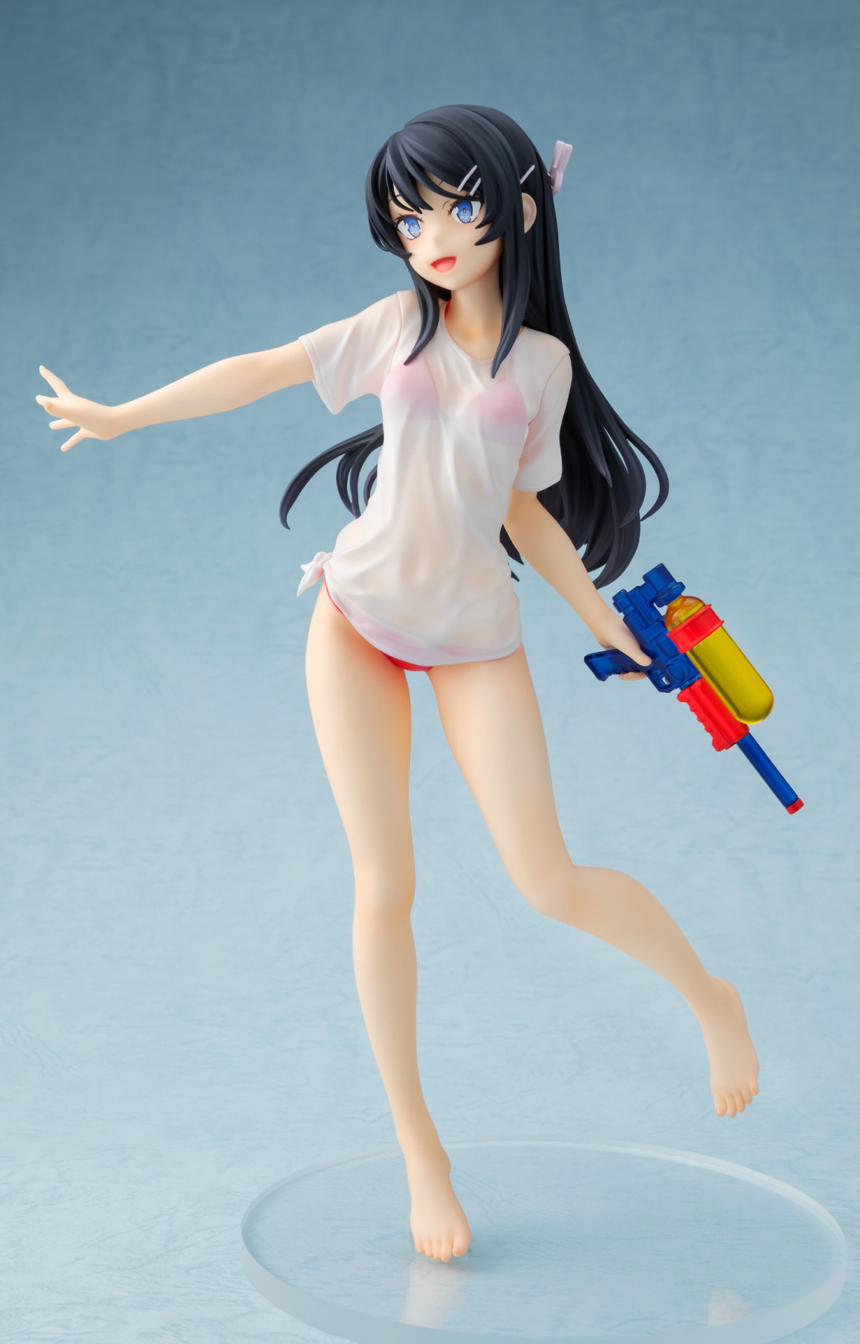 「1/7スケール塗装済み完成品フィギュア 青春ブタ野郎はバニーガール先輩の夢を見ない 桜島麻衣 水鉄砲デートver.」