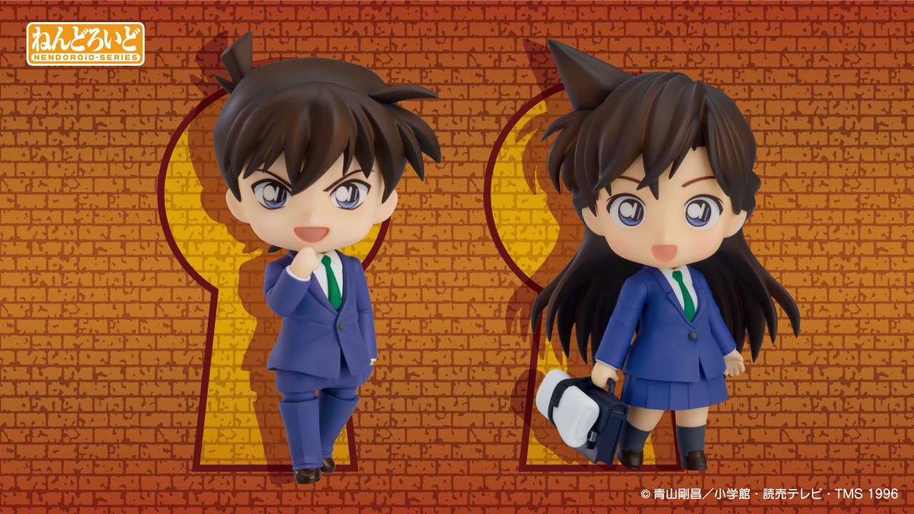 「ねんどろいど 工藤新一」「ねんどろいど 毛利蘭」