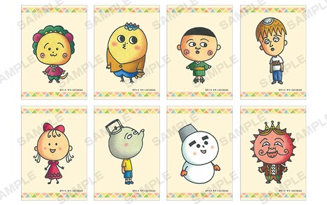 キャンペーンでもらえるブロマイド一覧。