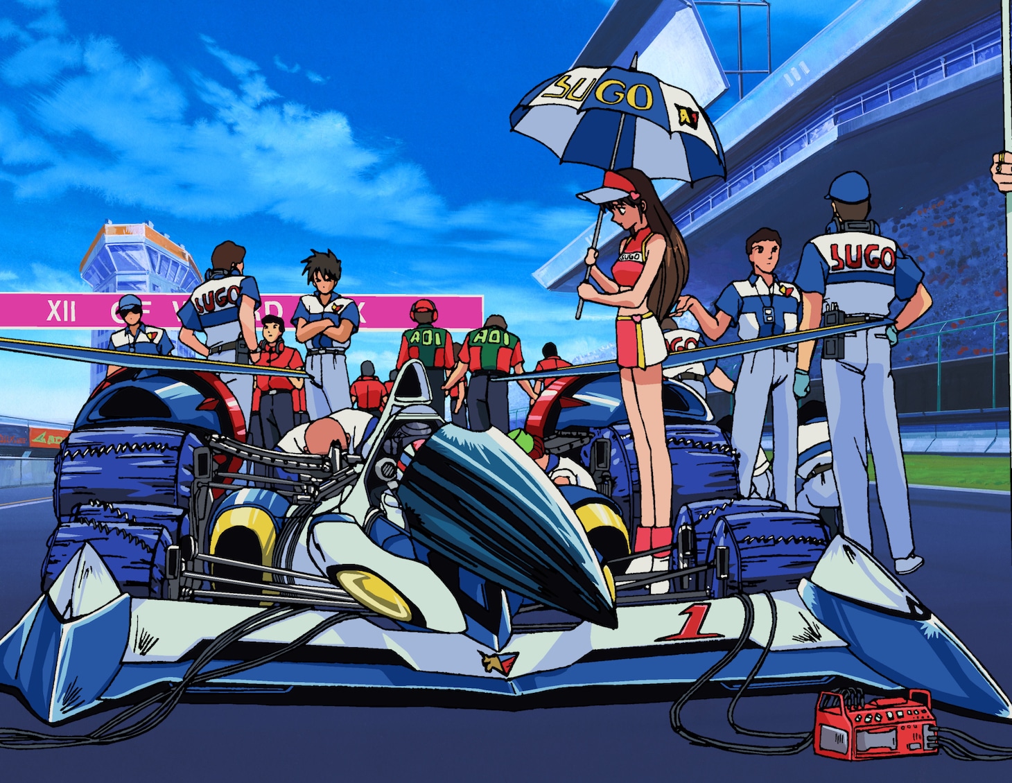 「新世紀GPXサイバーフォーミュラ」より。