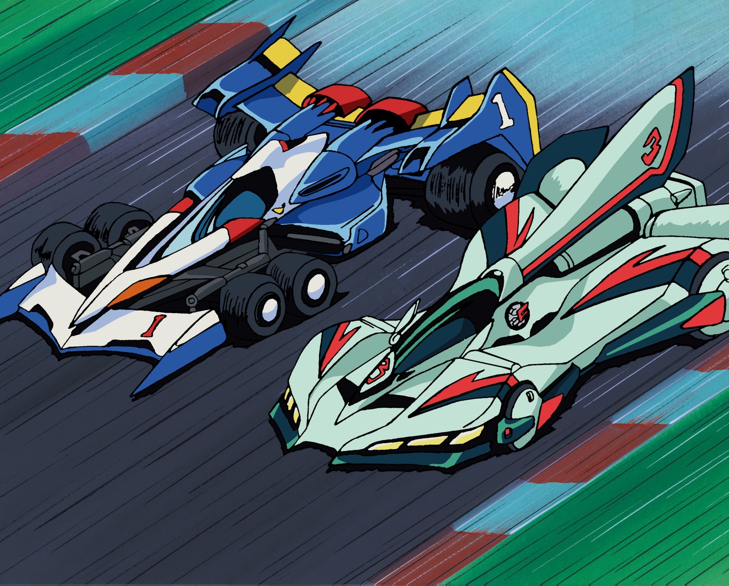「新世紀GPXサイバーフォーミュラ」より。