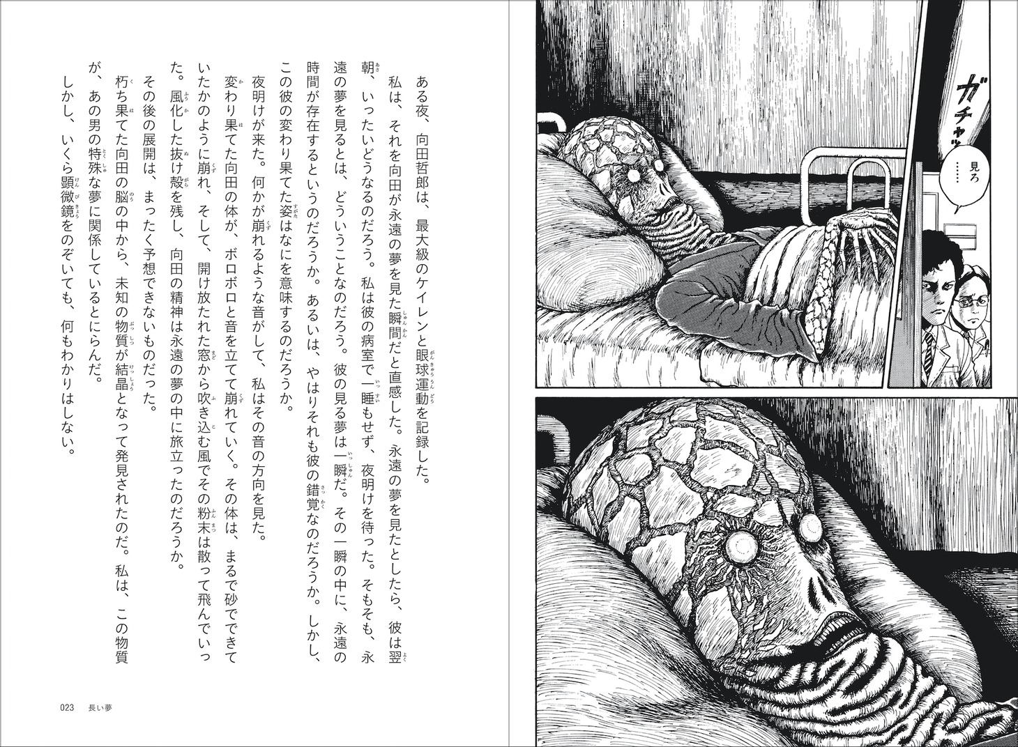 「何かが奇妙な物語 墓標の町」収録の「長い夢」より。