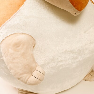 吸血鬼すぐ死ぬ』アルマジロのジョンぬいぐるみ【テラサイズ