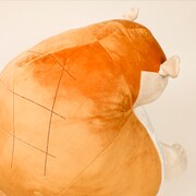 「『吸血鬼すぐ死ぬ』アルマジロのジョンぬいぐるみ【テラサイズ】」