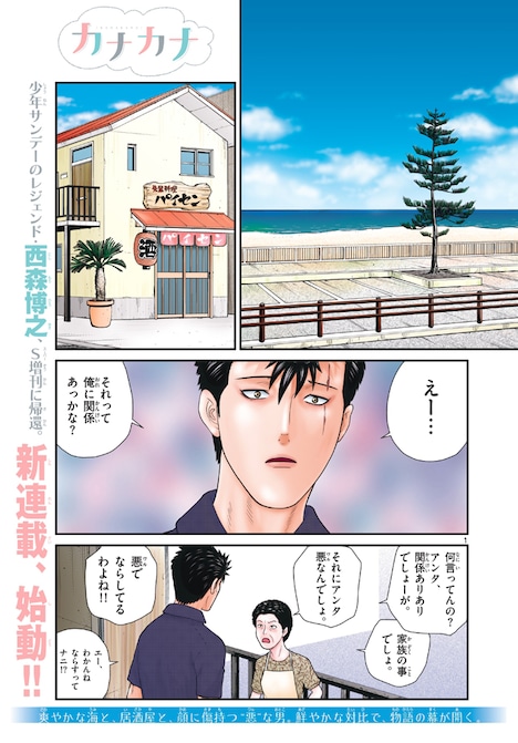 「カナカナ」より。(c)西森博之/小学館