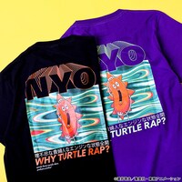 「ボボボーボ・ボーボボ 亀ラップTシャツ」