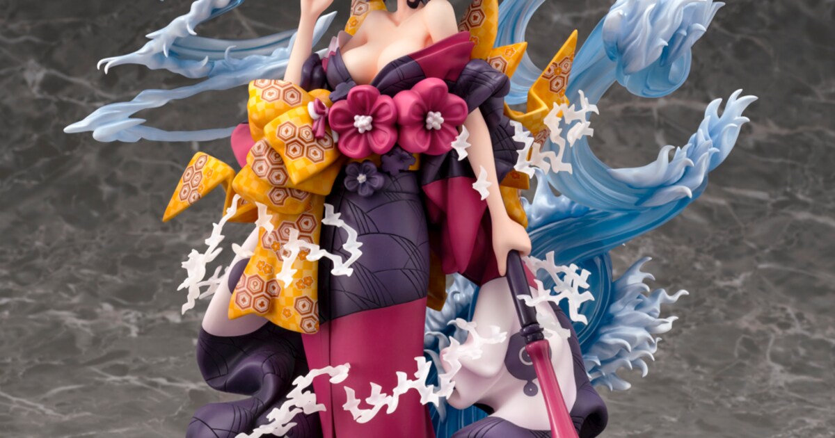 FGO」花魁風に着崩した第二再臨の北斎がフィギュアに、波やととさまも 