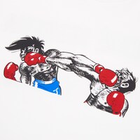 「あしたのジョー」のTシャツ。(c)Asao Takamori, Tetsuya Chiba / Kodansha