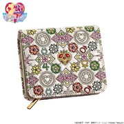 「美少女戦士セーラームーン×浅草文庫 クリスタル花菱文の二つ折り財布」