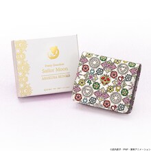 「美少女戦士セーラームーン×浅草文庫 クリスタル花菱文の二つ折り財布」