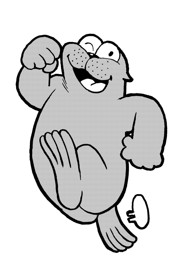 「新やる気まんまん オット！どっこい」カット（山田参助/日刊ゲンダイ）