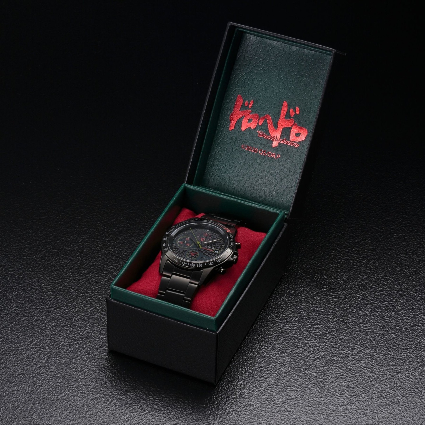 「ドロヘドロ×SEIKOリミテッドエディションウォッチ」の専用ボックス。