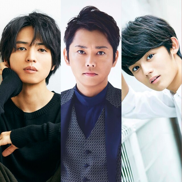 左から鳴戸渡役の桐山漣、河合ケンタ役の今井翼、仁井真純役の藤原大祐。