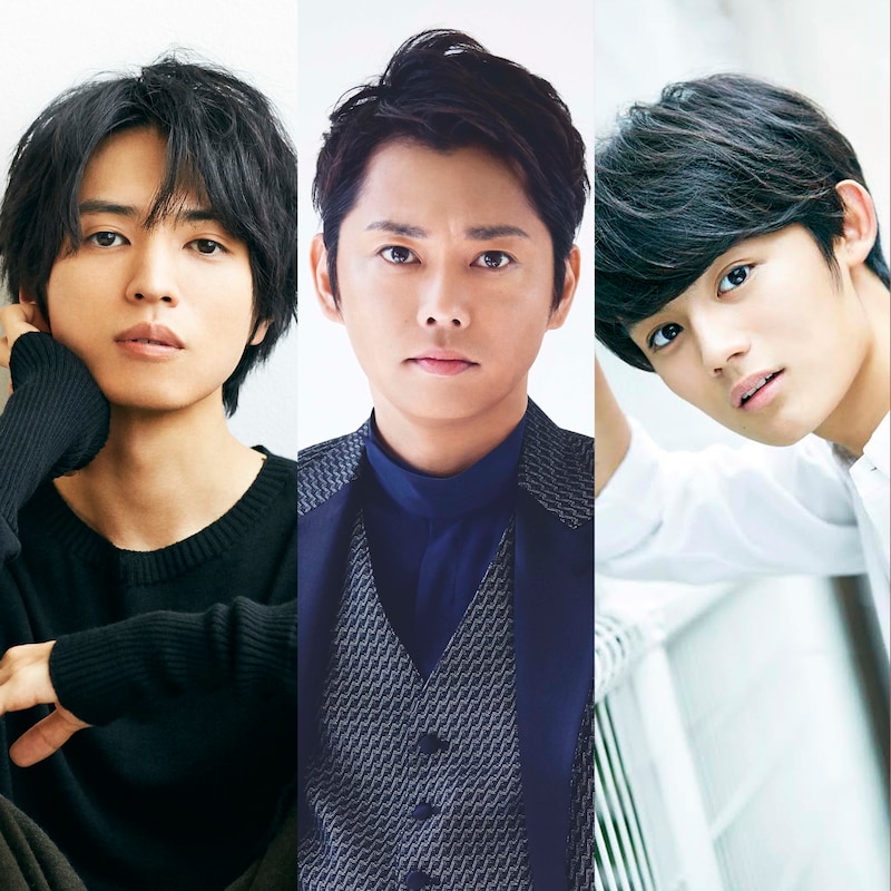 左から鳴戸渡役の桐山漣、河合ケンタ役の今井翼、仁井真純役の藤原大祐。