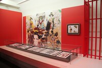 「安野モヨコ展 ANNORMAL」の様子。