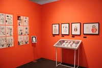 「安野モヨコ展 ANNORMAL」の様子。